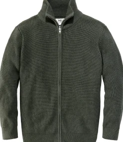 Strickjacken * Melawear Herren-trickjacke it Zip
