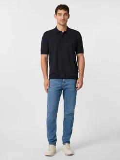 Shirts * Blue de Gênes Herren-trickpoo Navy