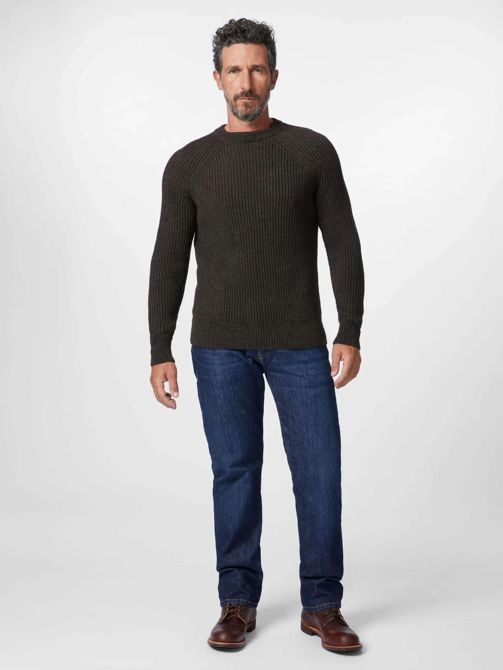 Pullover * About Companions Herren-trickpuover Braun