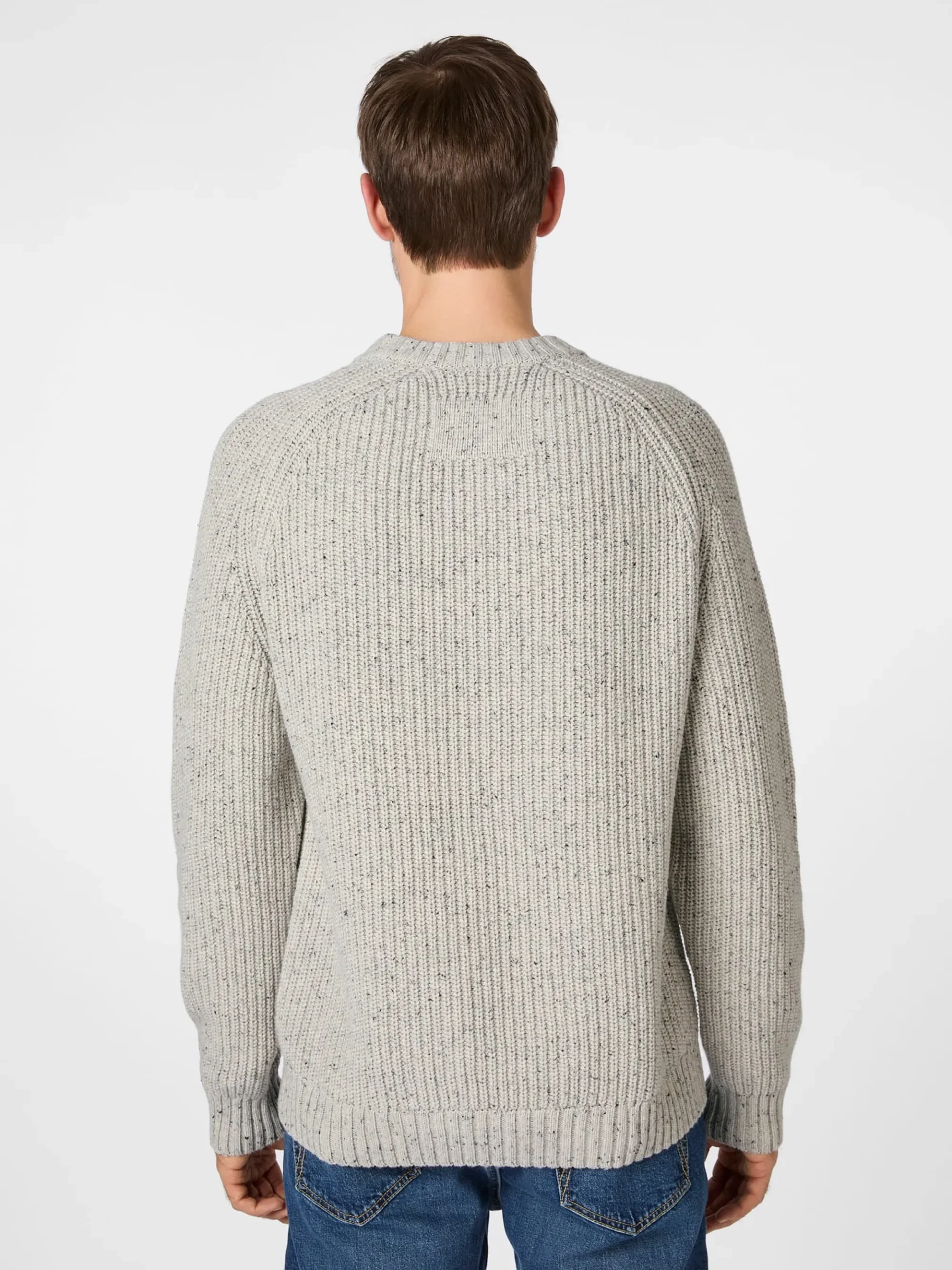 Pullover * Armedangels Herren-Strickpuover Hellgrau