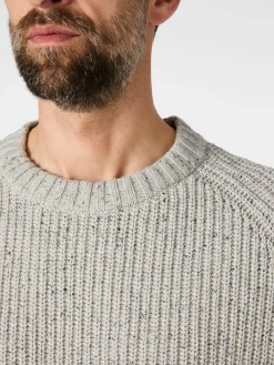 Pullover * Armedangels Herren-Strickpuover Hellgrau
