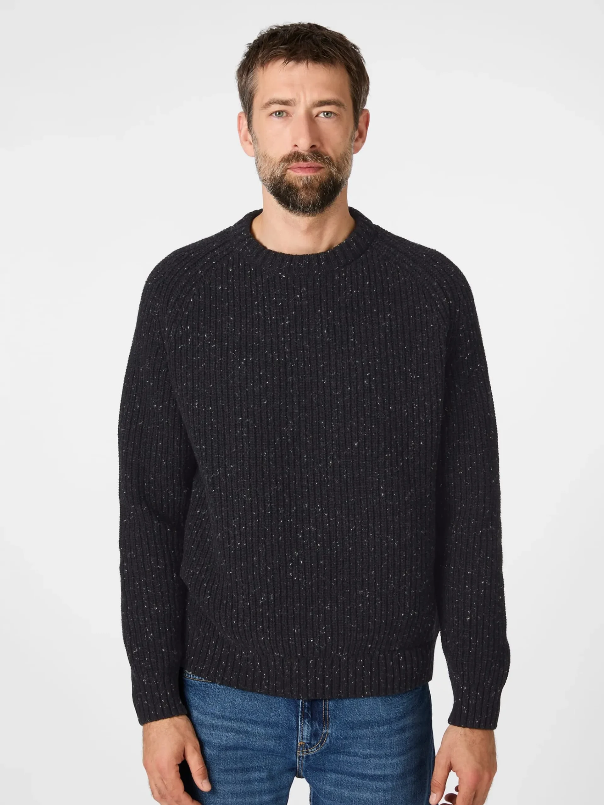 Pullover * Armedangels Herren-Strickpullover Schwarz
