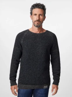 Pullover * Seldom Herren-trickpuover eiert Dunkelblau