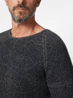Pullover * Seldom Herren-trickpuover eiert Dunkelblau