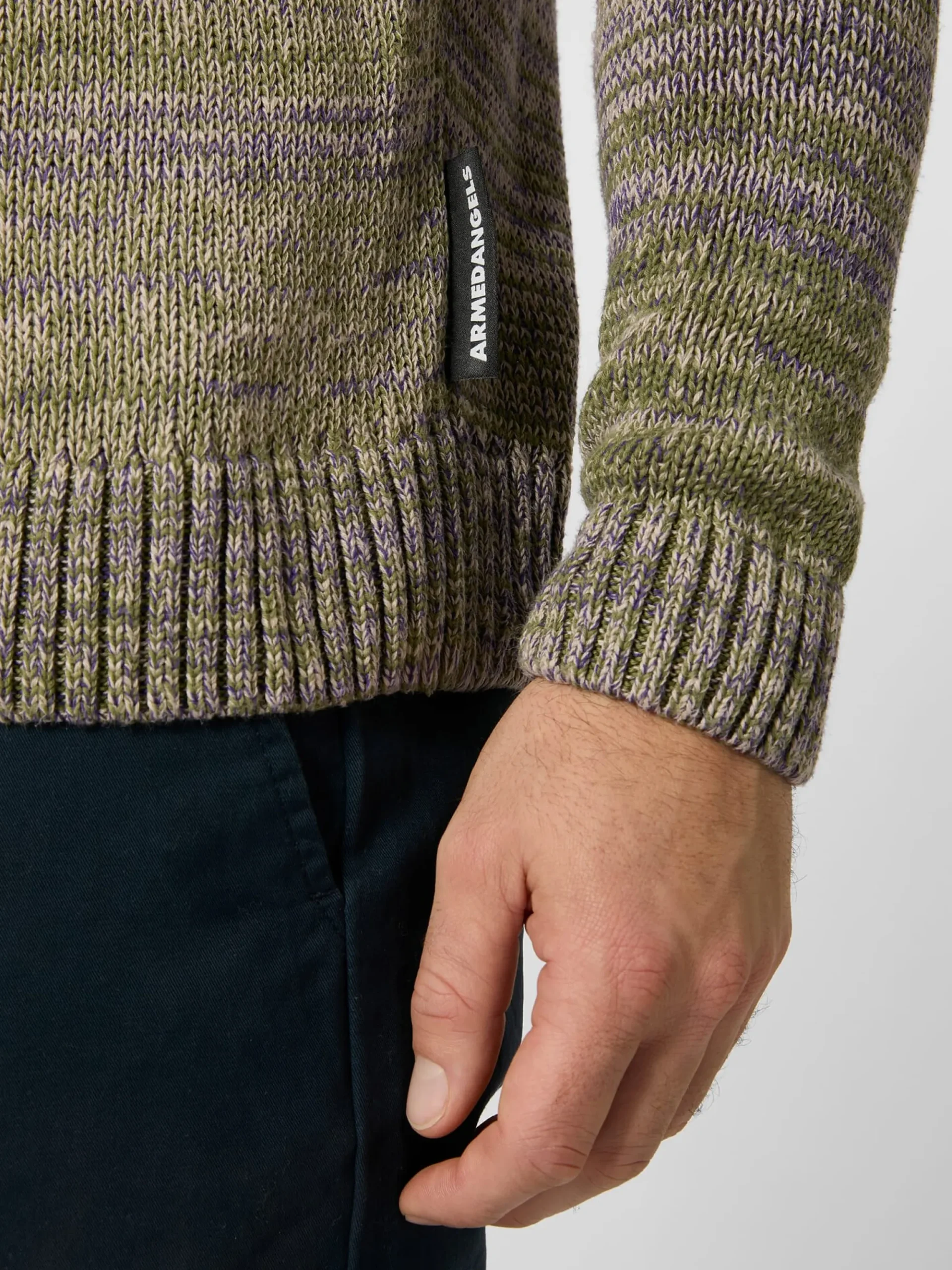 Pullover * Armedangels Herren-trickpuover eiert