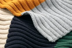 Schals & Tücher * Blue de Gênes Herren-Strickschal, Multicolor