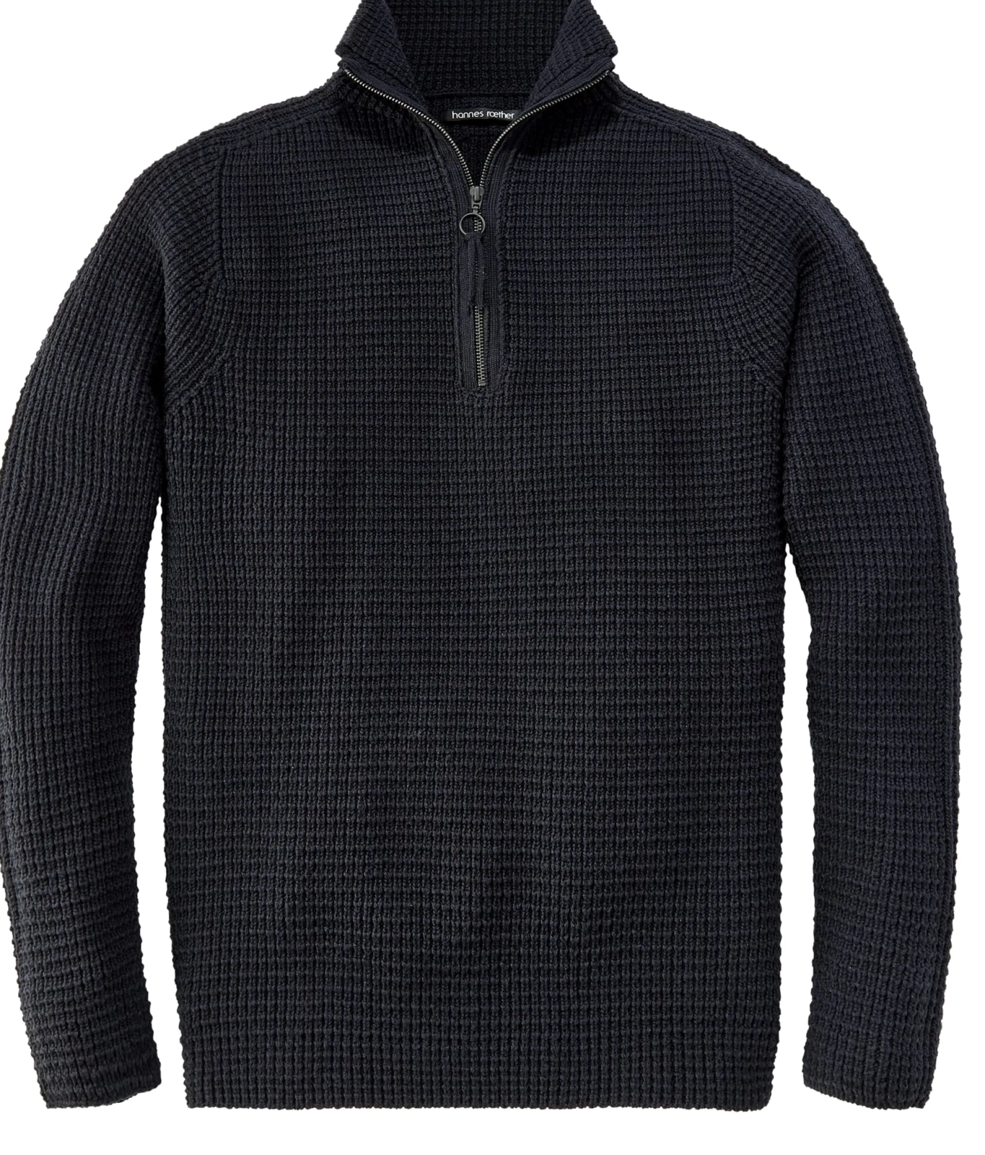 Pullover * Hannes Roether Herren-Stricktroyer Dunkelblau
