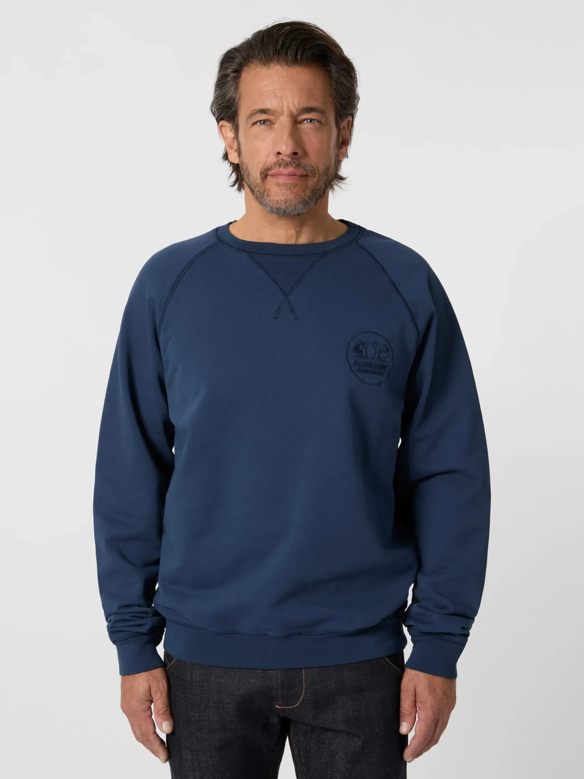Shirts * Blaumann Herren-weathirt Blau