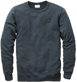 Shirts * Knowledge Cotton Apparel Herren-Sweatshirt Dunkelgrau
