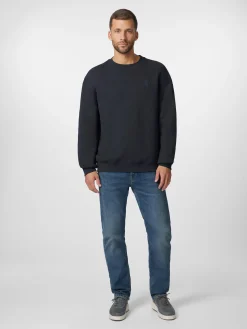 Shirts * Knowledge Cotton Apparel Herren-weathirt Dunkelblau