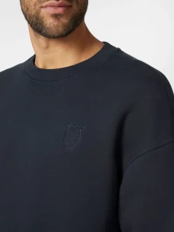 Shirts * Knowledge Cotton Apparel Herren-weathirt Dunkelblau