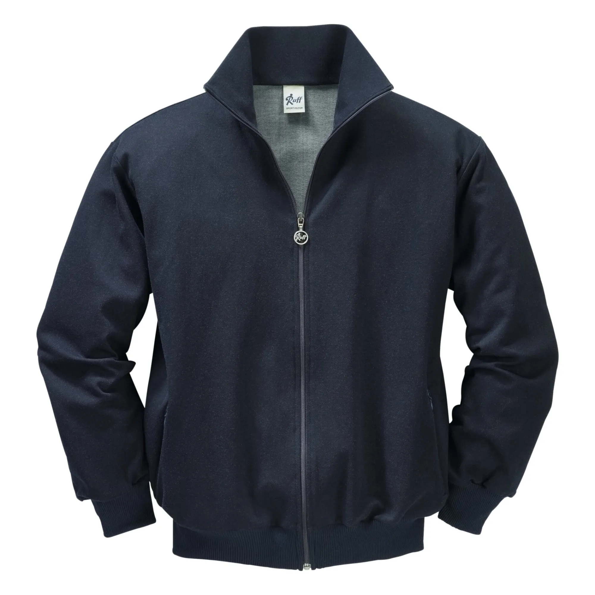 Strickjacken * Ruff Herren-Trainingsjacke Dunkelblau