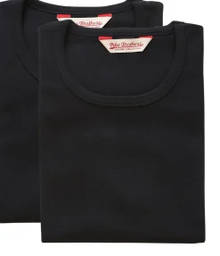 Shirts * Pike Brothers Herren-T-hirt 1947 Schwarz