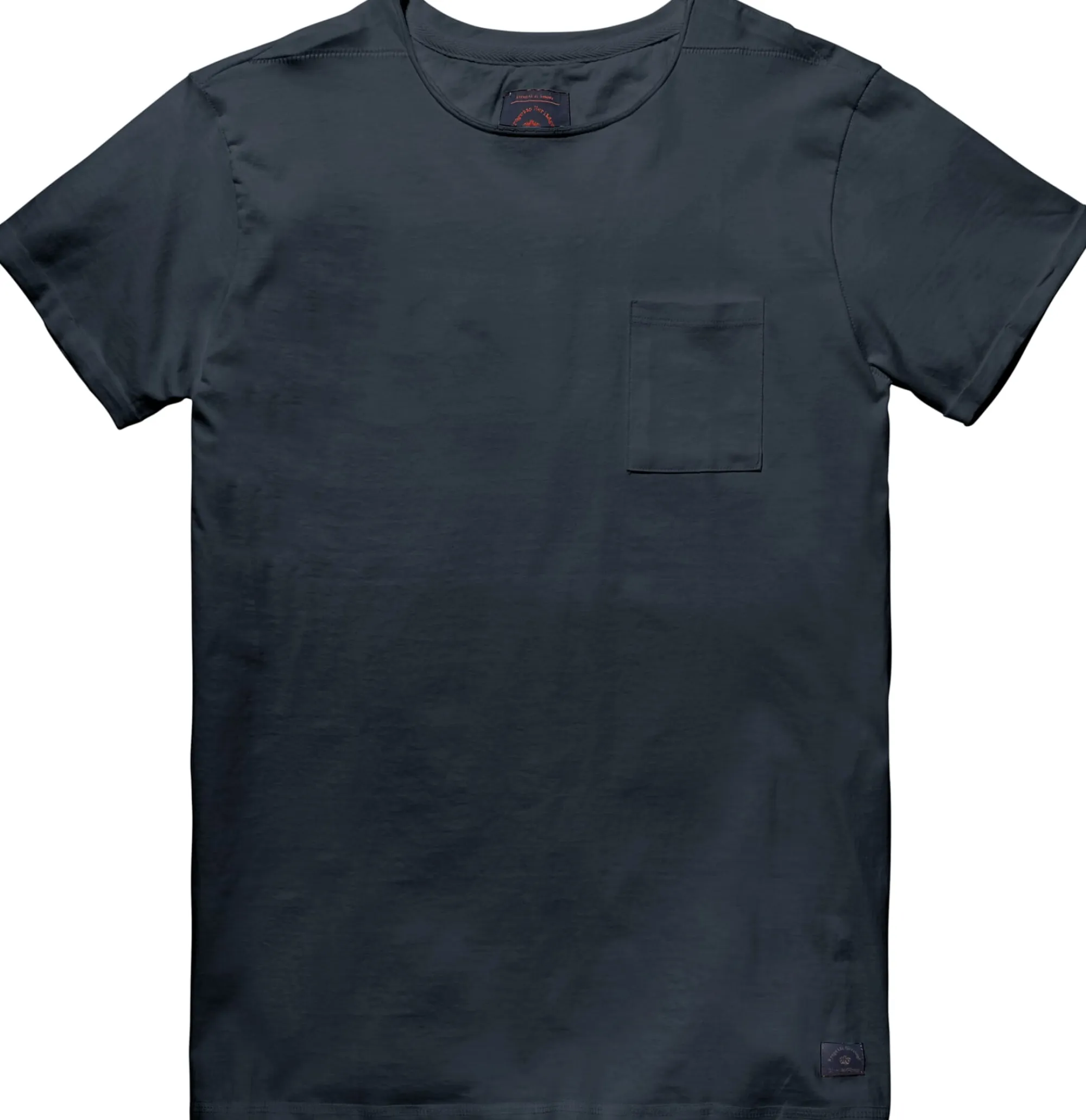 Shirts * Blue de Gênes Herren-T-hirt Bauwoe Dunkelblau