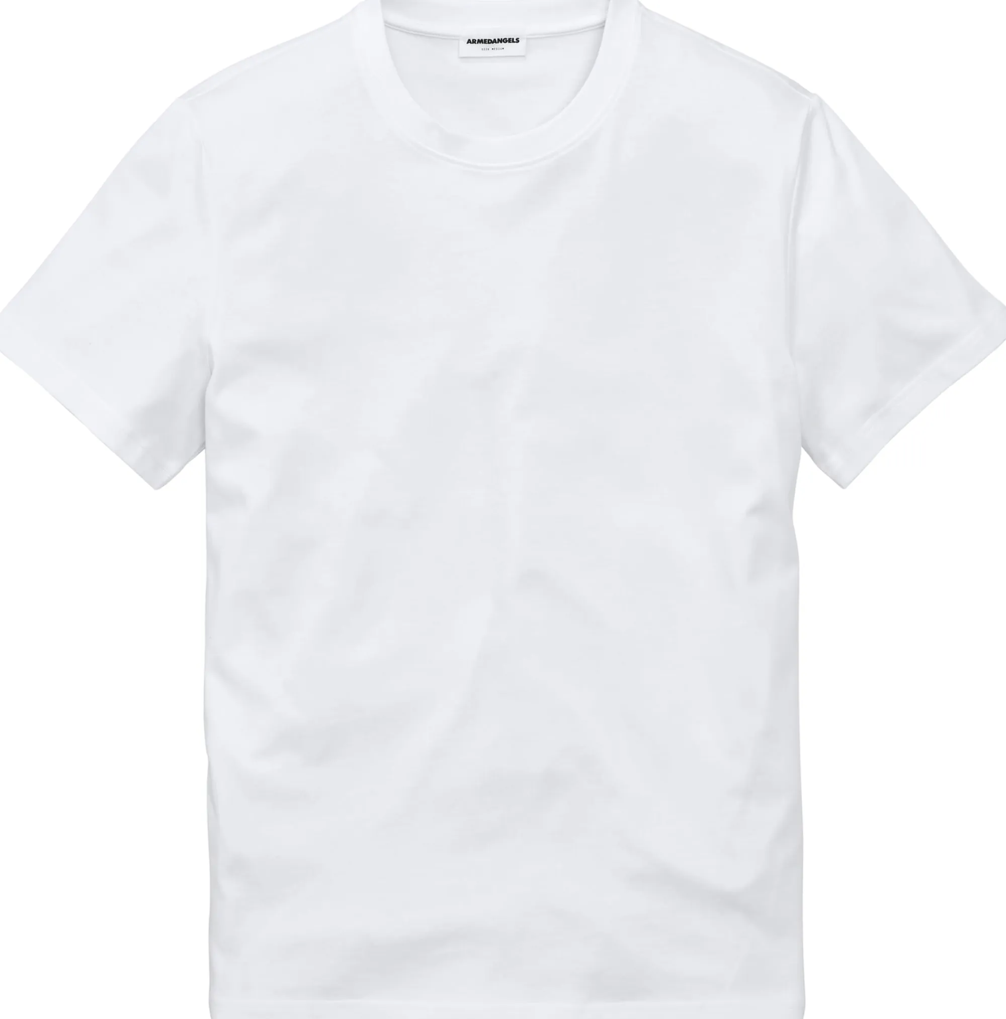 Shirts * Armedangels Herren T-hirt Bauwoe Weiß