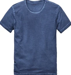Shirts * Seldom Herren-T-hirt Crew Neck Blau