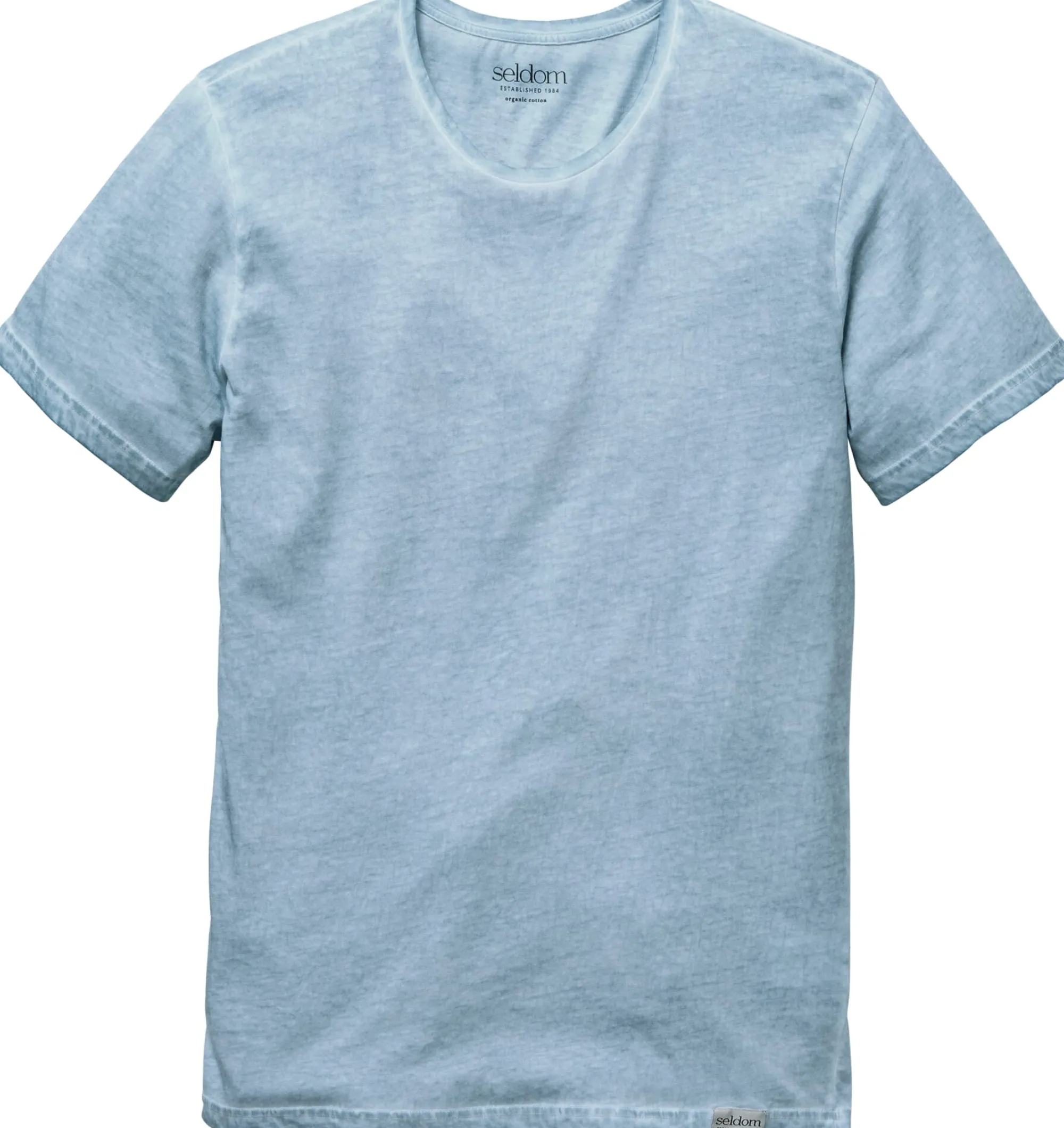 Shirts * Seldom Herren-T-hirt Crew Neck Hellblau