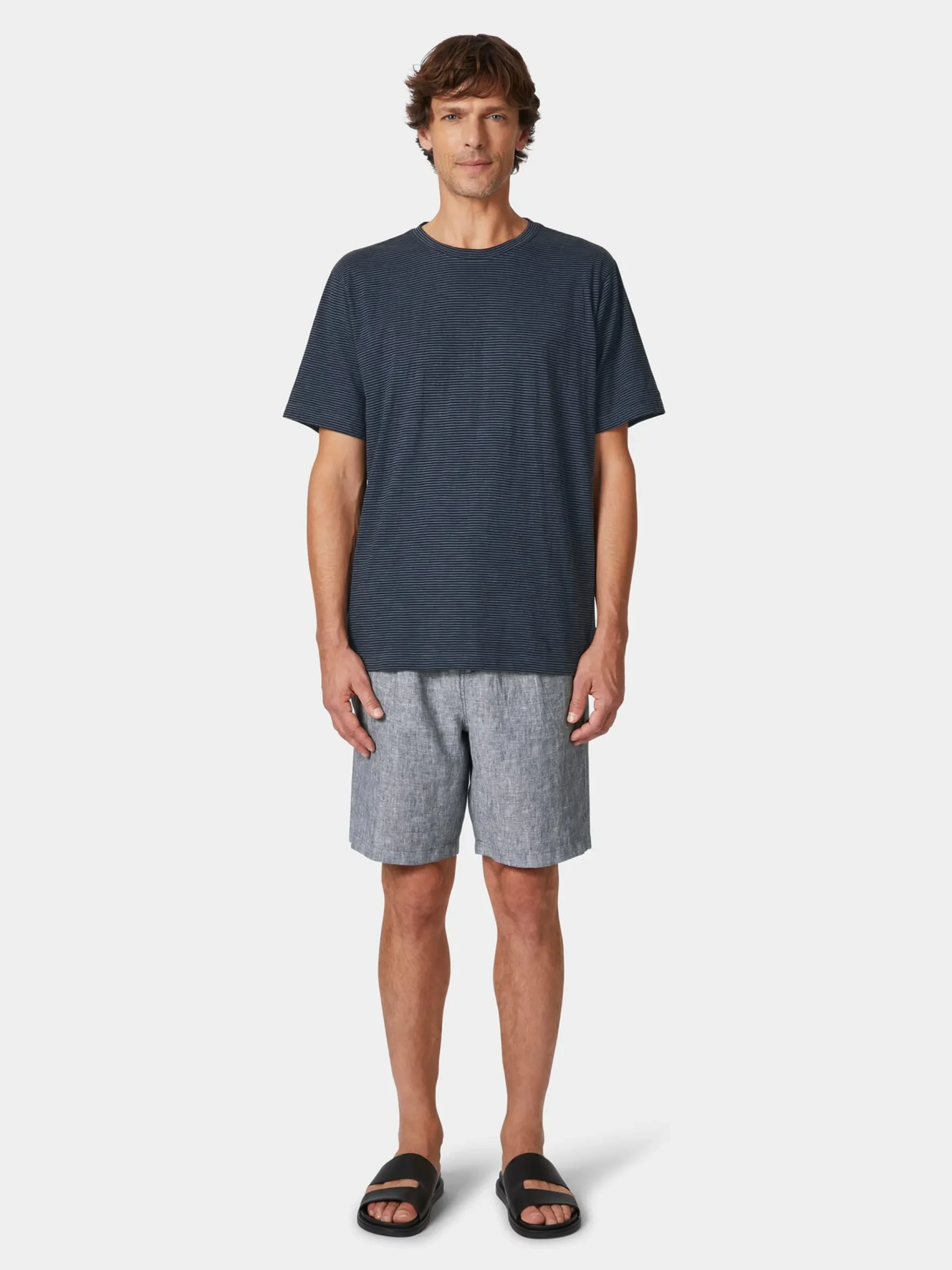 Shirts * Knowledge Cotton Apparel Herren-T-hirt getreift