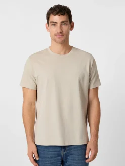 Shirts * Melawear Herren-T-hirt Heavy Jerey Sand