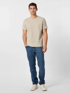 Shirts * Melawear Herren-T-hirt Heavy Jerey Sand