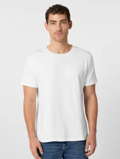 Shirts * Melawear Herren-T-hirt Heavy Jerey Weiß