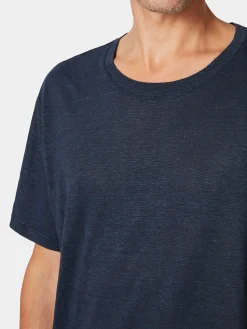 Shirts * Knowledge Cotton Apparel Herren-T-hirt einen Navy