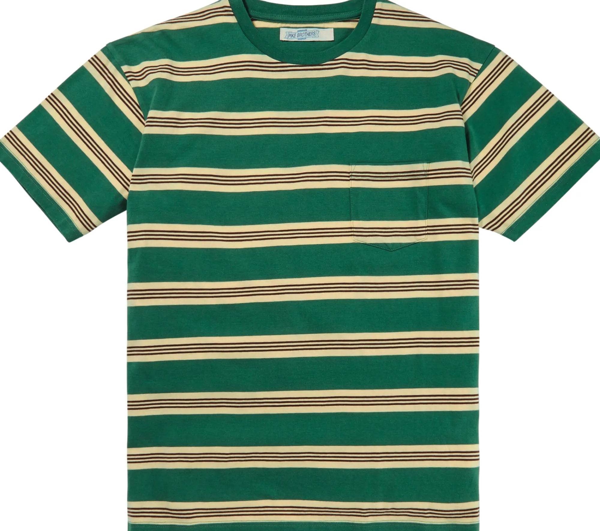 Shirts * Pike Brothers Herren-T-hirt 1971 treifen