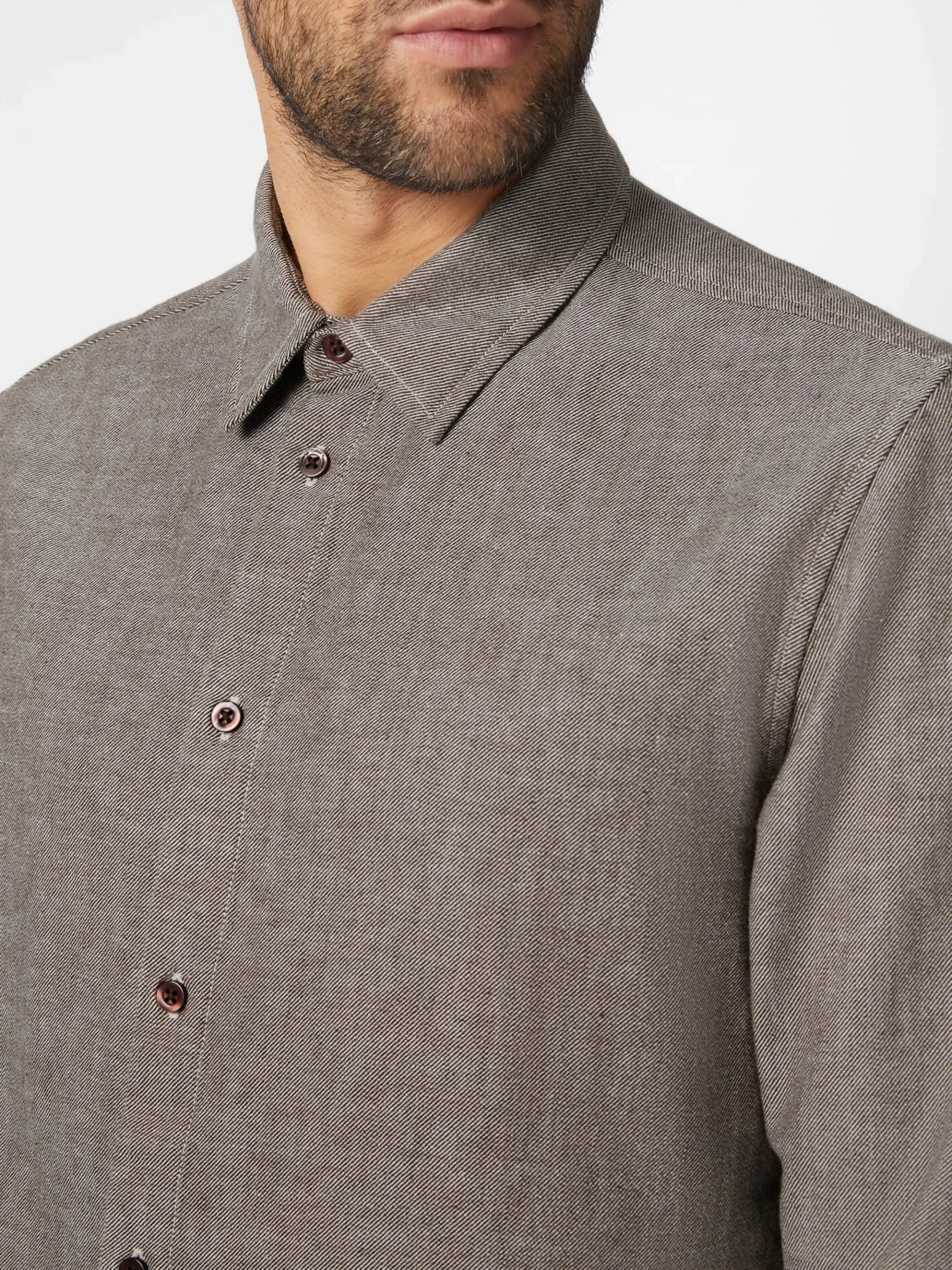 Hemden * Knowledge Cotton Apparel Herren-Twillhemd