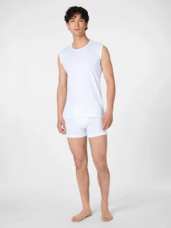 Shirts * Novila Herren-Undershirt Weiß