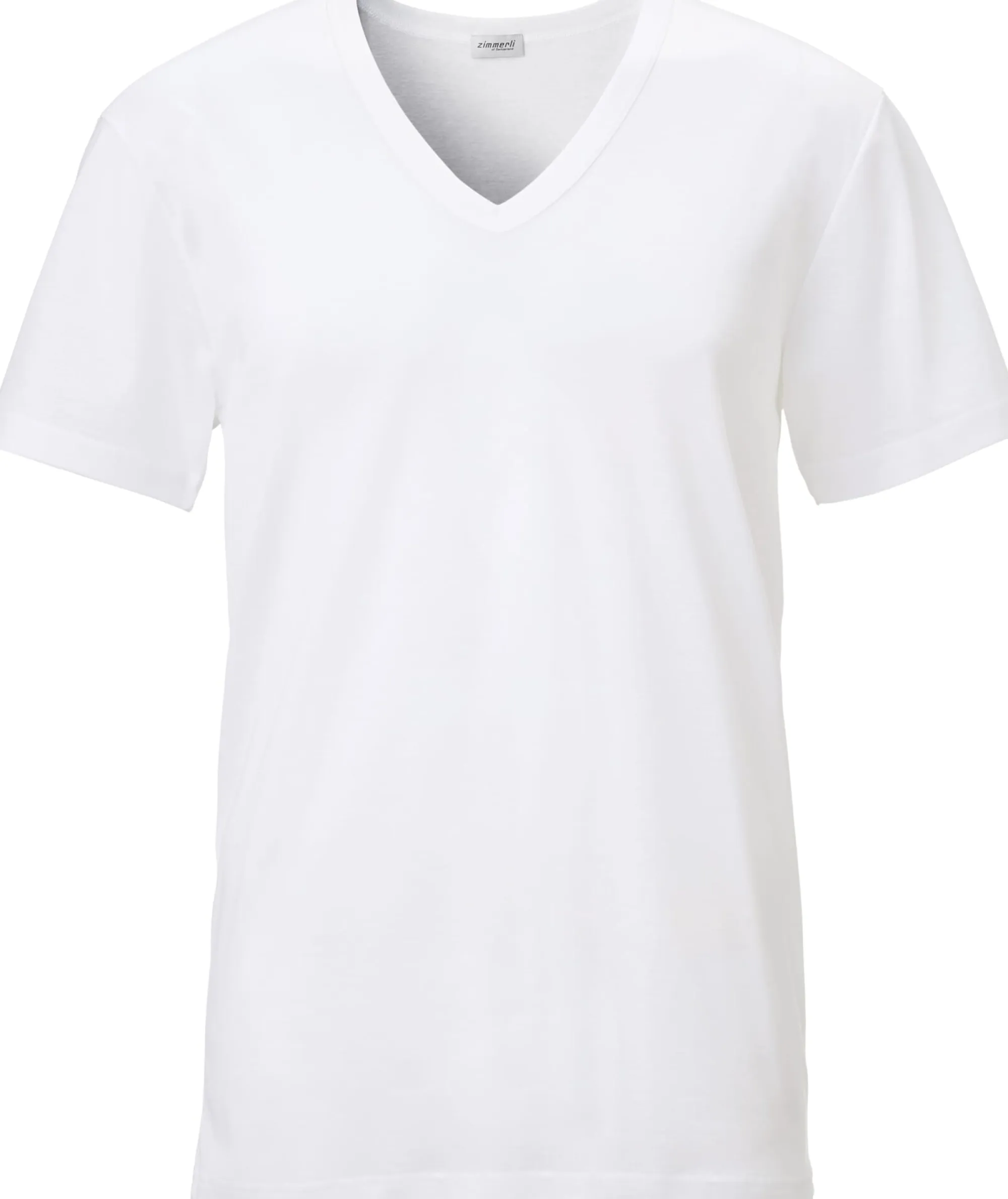 Wäsche|Shirts * Zimmerli Herrenunterhed V-Auchnitt Weiß