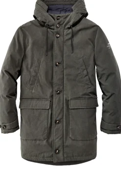 Jacken * Ecoalf Herren-Winterjacke Schiefergrau