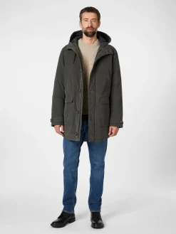 Jacken * Ecoalf Herren-Winterjacke Schiefergrau