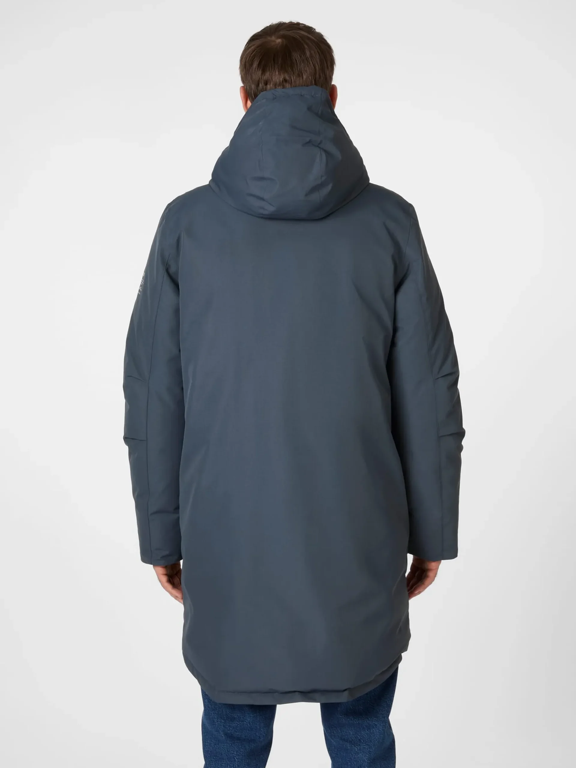 Jacken * Ecoalf Herren-Winterparka Mittelblau