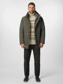 Jacken * Ecoalf Herren-Winterparka Oliv