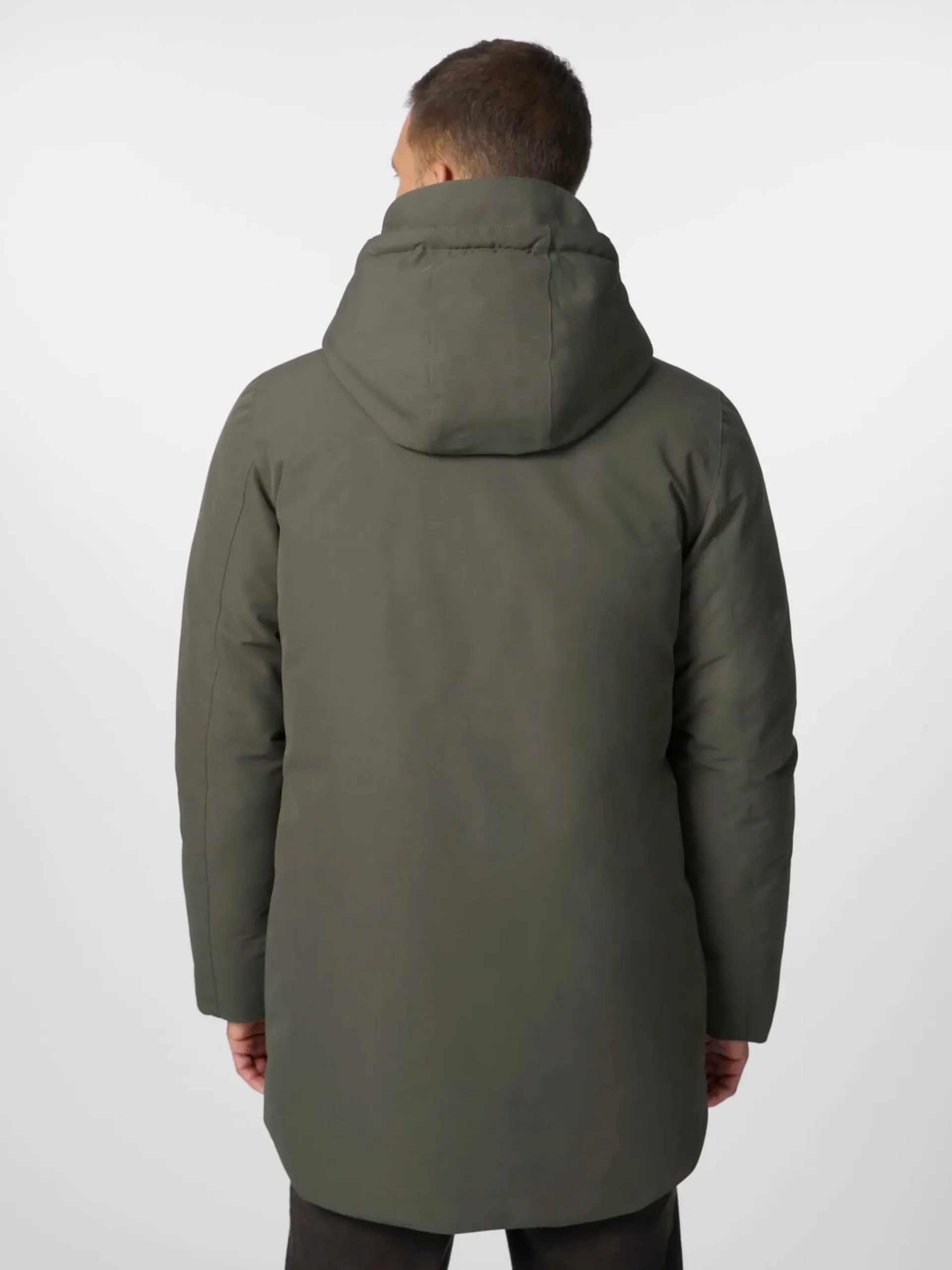 Jacken * Ecoalf Herren-Winterparka Oliv