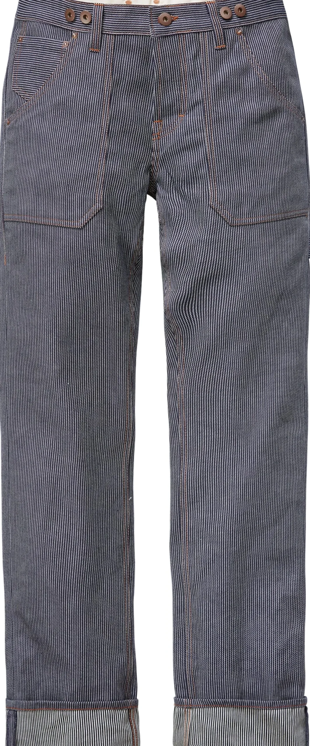 Hosen * Blaumann Herren-Workerpants gestreift
