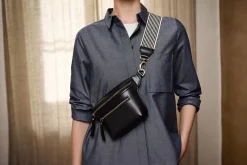 Umhänge- & Handtaschen|Handtaschen * O My Bag Hüft-Schultertasche Schwarz