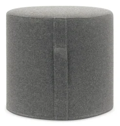 Tische|Sitzmöbel * Softline Hocker Drums, klein Hellgrau