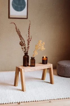 Tische|Sitzmöbel * Auerberg Hocker Eichenholz