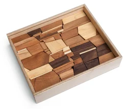 Holzspielzeug|Konstruktionsspiele * Holzbausteine Mauerspiel