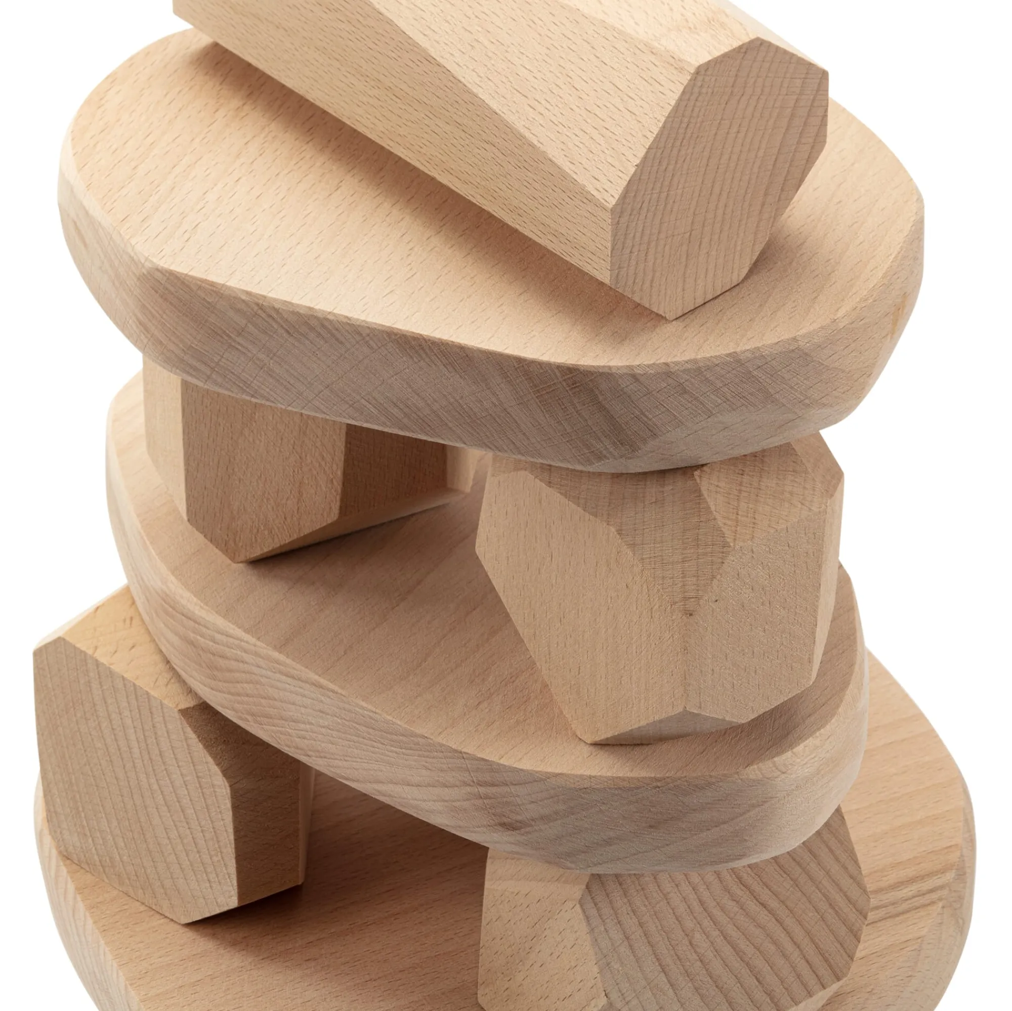 Holzspielzeug|Konstruktionsspiele * KarkenDiem Holzbausteine Naturformen