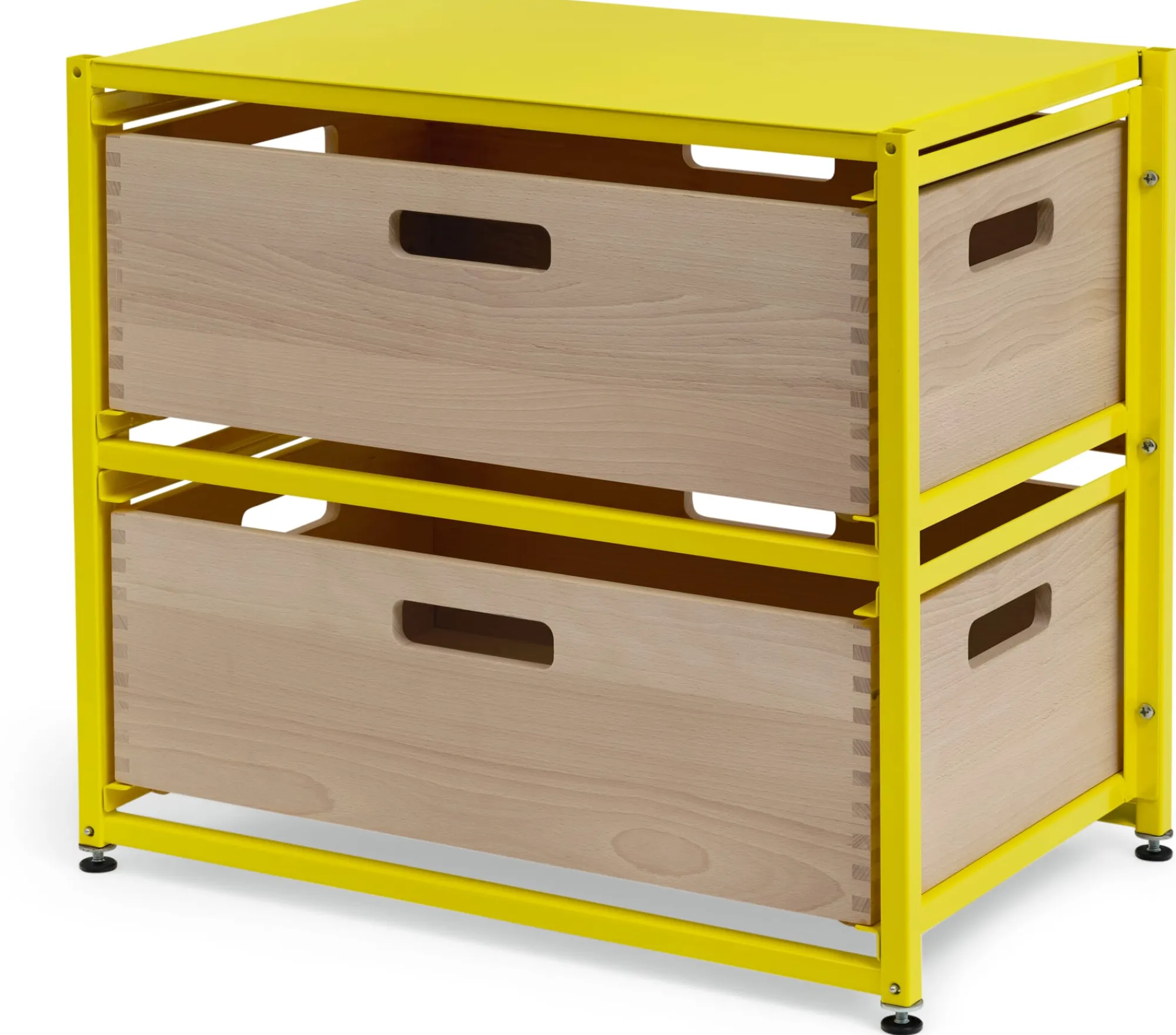 Haushaltsutensilien|Schränke & Regale * MAGAZIN Holzkiste zu Schubladenregal Stellage zwei