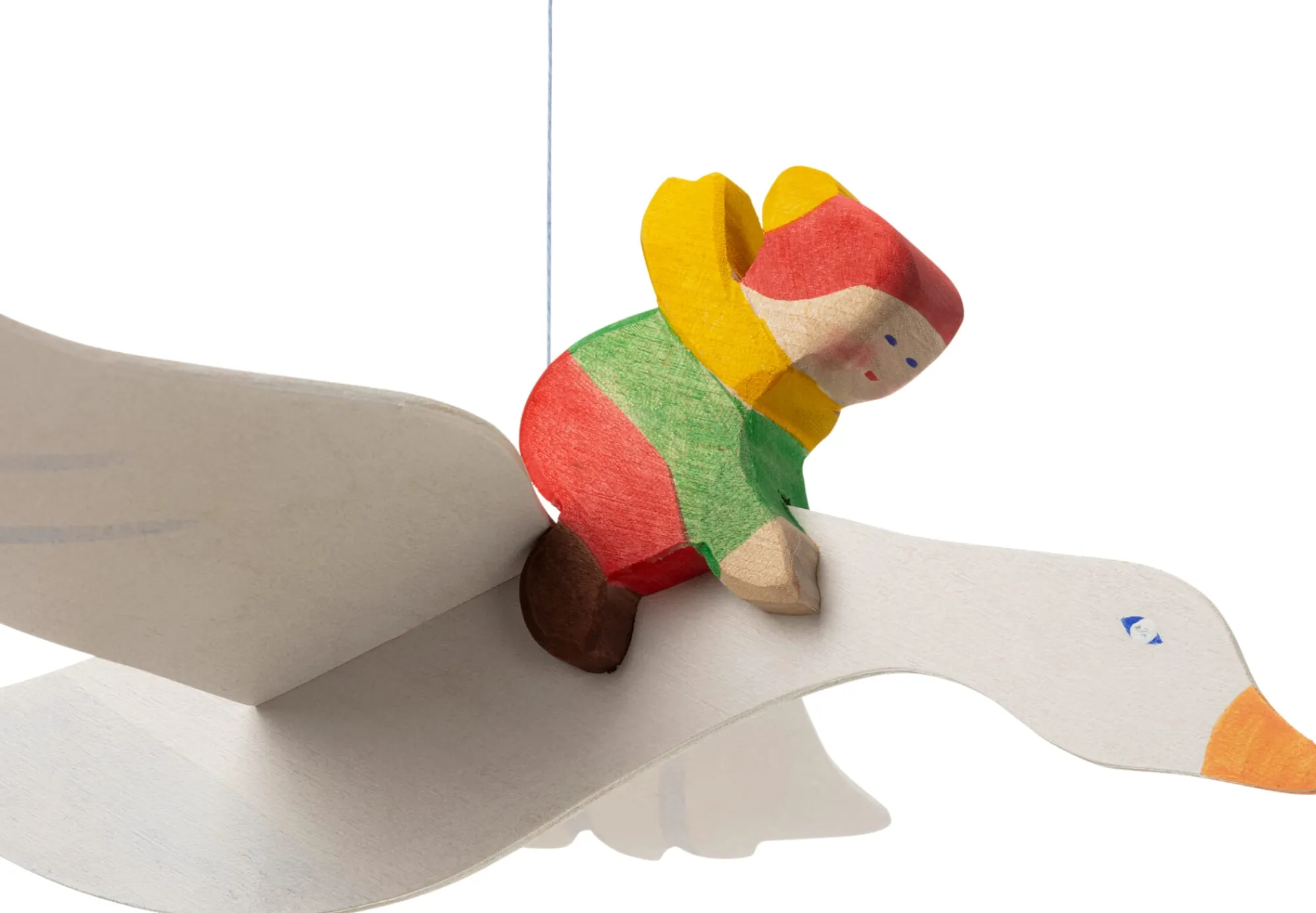 Wohnaccessoires * Margarete Ostheimer Holz-Mobile Gänse