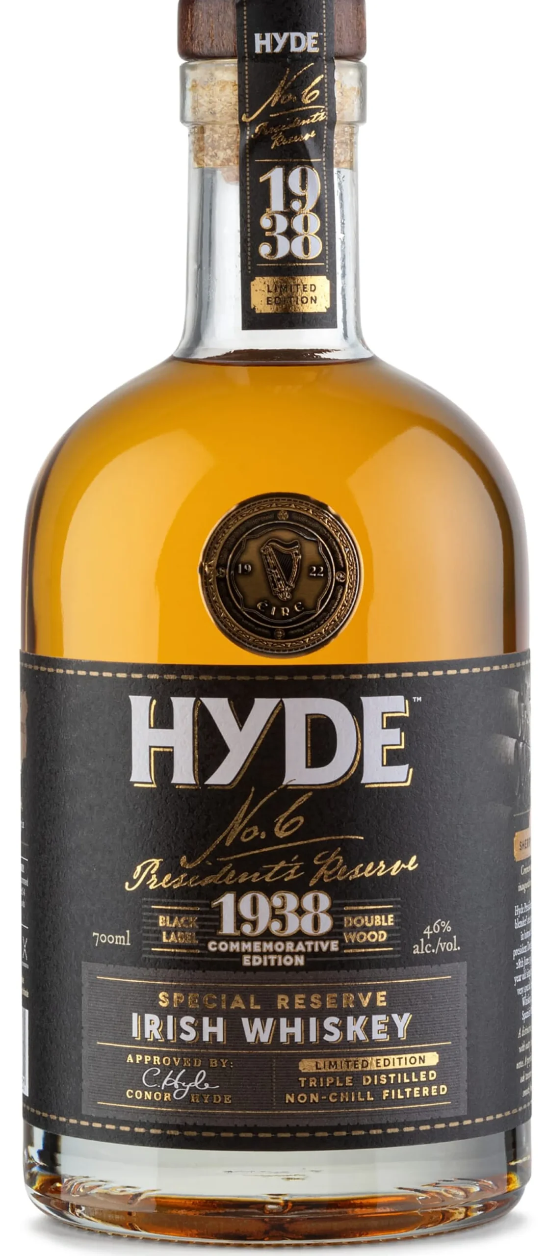 Whisky * Hyde Irish Whiskey No. 6 – Special Reserve (Sherry Finish)