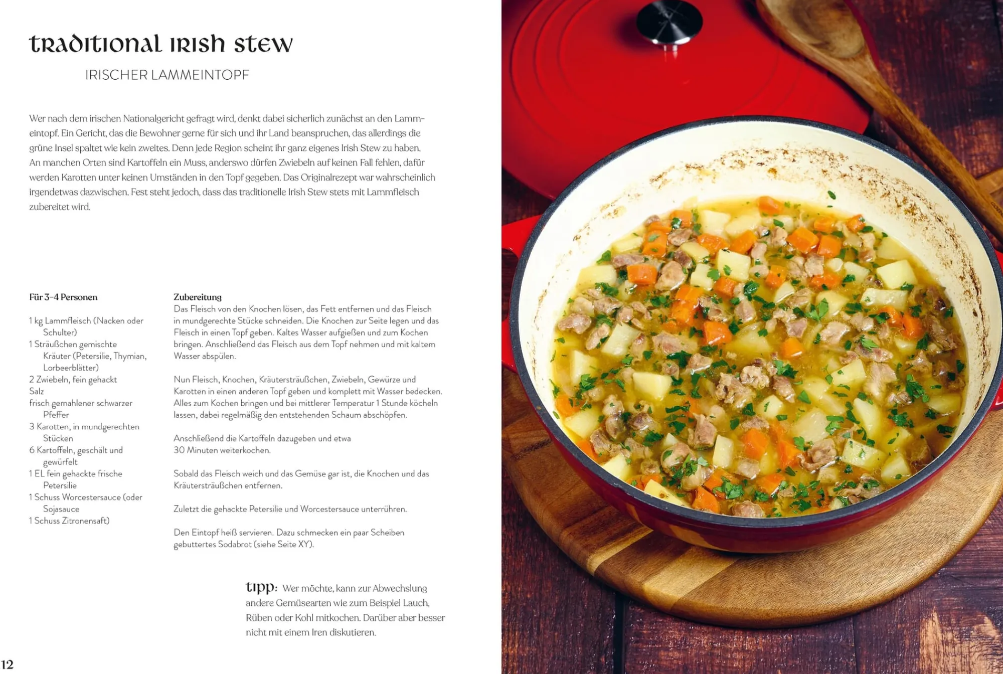 Kochen & Backen|Ratgeber * Christian Verlag Irland. Das Kochbuch