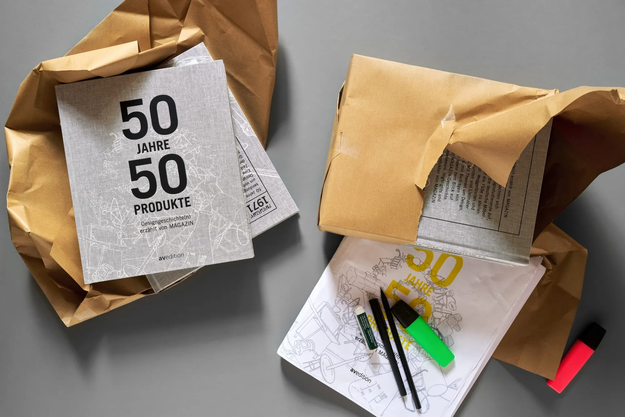 Design & Architektur * avedition 50 Jahre - 50 Produkte