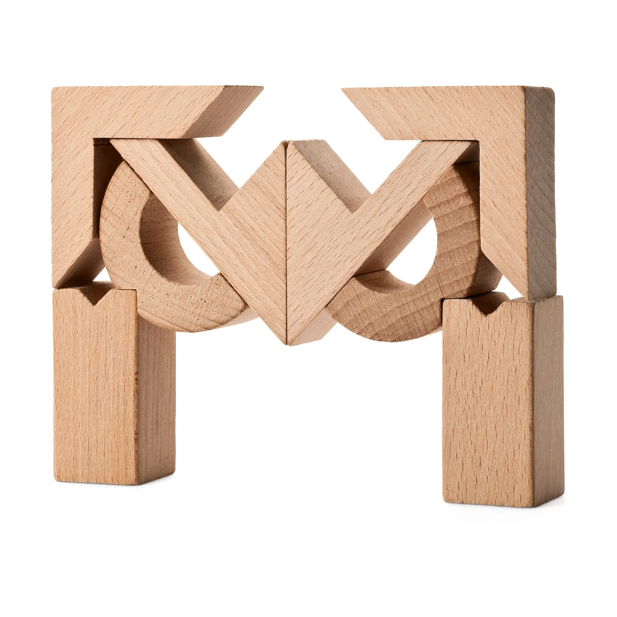 Holzspielzeug|Konstruktionsspiele * Erzgebirgische Holzspielwaren Ebert Japanischer Holzbaukasten
