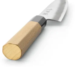Messer Kohlenstoffstahl|Rostfreie Messer * Robert Herder Japanisches Kochmesser Ajigataya