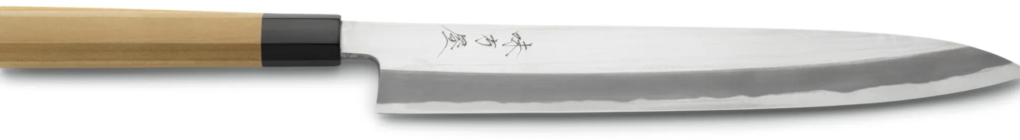 Messer Kohlenstoffstahl|Rostfreie Messer * Robert Herder Japanisches Kochmesser Ajigataya