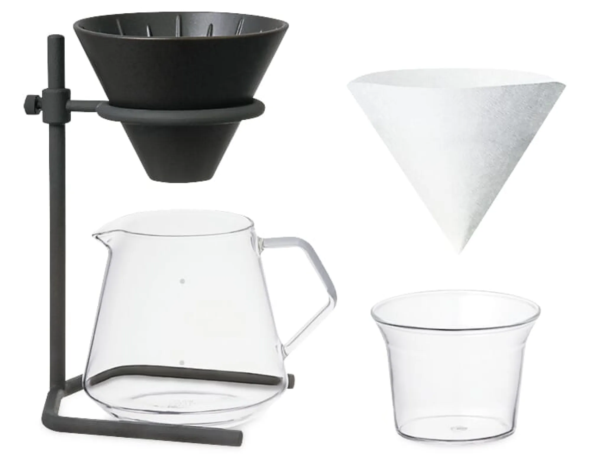 Kannen & Karaffen|Servierzubehör * Kinto Kaffeebrüher-Set SCS